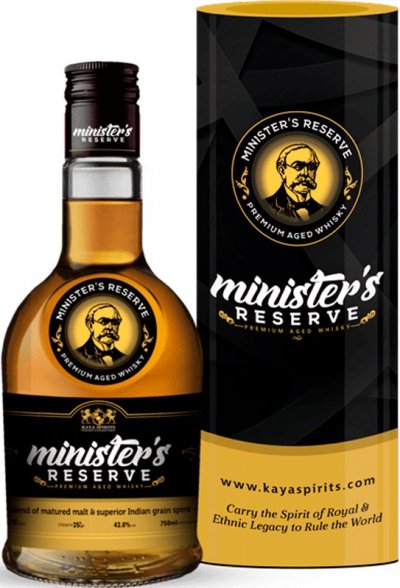 Виски "Minister's Reserve", Premium Aged Whisky, gift box, 0.75 л