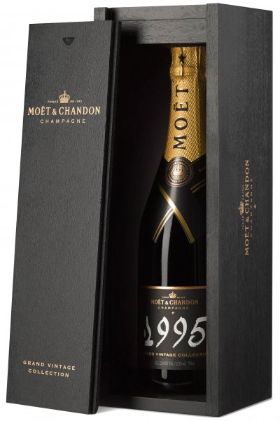 Шампанское Moet & Chandon, "Grand Vintage", 1995, wooden box