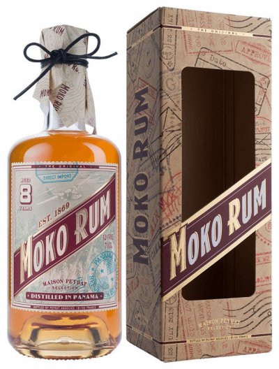 Ром "Moko" 8 Years, gift box, 0.7 л