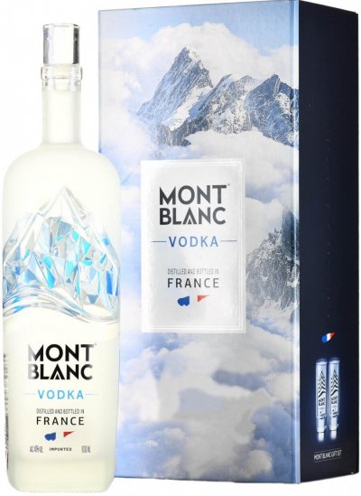 Mont Blanc", gift box with 2 shots, 0.7 л
