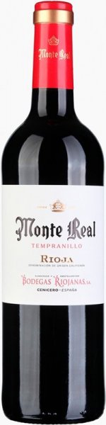 Вино "Monte Real" Tempranillo, Rioja DOC, 2021