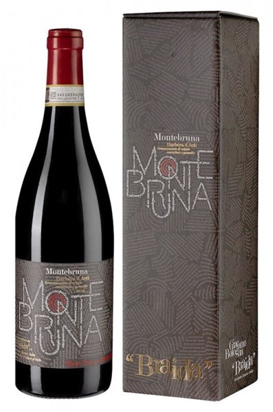 Вино "Montebruna" Barbera d'Asti DOCG, 2019, gift box