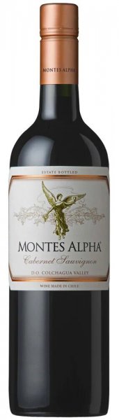 Вино "Montes Alpha" Cabernet Sauvignon, Valle de Colchagua DO, 2019