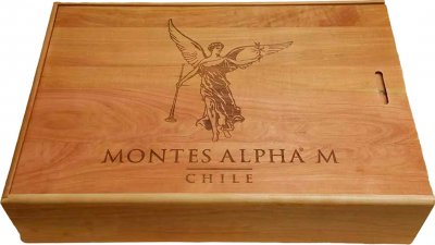 Набор Montes, "Alpha M", Apalta DO, 2019, set of 6 bottles, wooden case