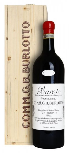 Вино G.B. Burlotto, Barolo "Monvigliero" DOCG, 2018, wooden box, 3 л