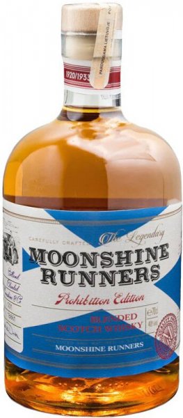 Виски "Moonshine Runners" Blended Scotch Whisky, 0.7 л