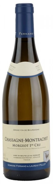Вино Domaine Fernand & Laurent Pillot, Chassagne-Montrachet 1er Cru "Morgeot" AOC Blanc, 2020
