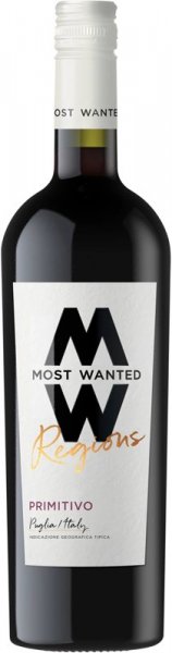 Вино "Most Wanted" Regions, Primitivo