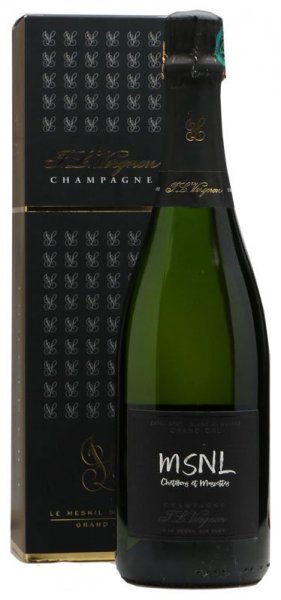 Шампанское Champagne J.L. Vergnon, "MSNL" Extra Brut Blanc de Blancs Grand Cru, 2010, gift box