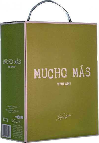Вино "Mucho Mas" Blanco, bag-in-box, 3 л
