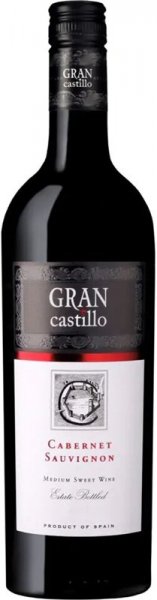 Вино Murviedro, Gran Castillo, Cabernet Sauvignon Medium Sweet, Valencia DOP, 2021
