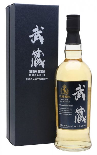 Виски "Golden Horse" Musashi, gift box, 0.7 л