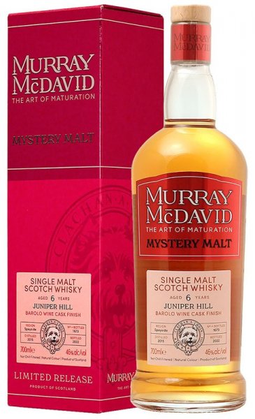 Виски Murray McDavid, "Mystery Malt" Juniper Hill 6 Years Old, gift box, 0.7 л