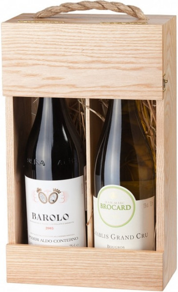 Набор "France, Italy" Two bottles gift set