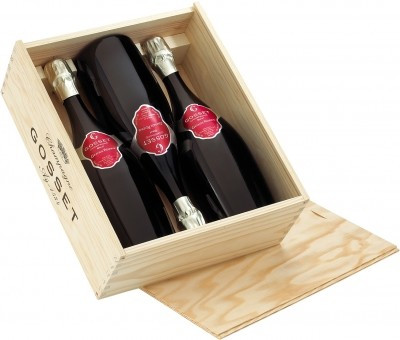 Набор Gosset Grande Reserve, 3 Bottle Wooden Box Set