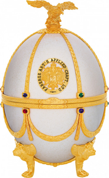 Набор "Императорская Коллекция" в футляре в форме яйца Фаберже, Жемчуг, в деревянной коробке
