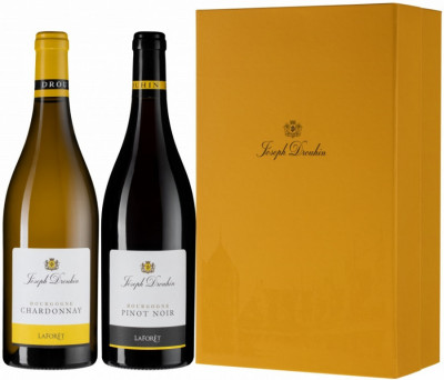 Набор Joseph Drouhin, "Laforet" Bourgogne AOC, gift set for 2 bottles