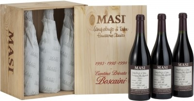 Набор Masi, "Campolongo di Torbe", 6 Bottle Wooden Box Set