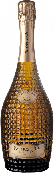 Набор Nicolas Feuillatte, "Palmes d'Or" Brut, 2006, 2 bottles in wooden box