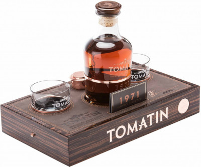 Набор Tomatin, 1971, gift set with 2 glasses