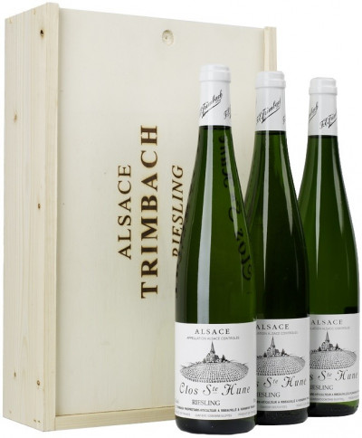 Набор Trimbach, Riesling "Clos Sainte Hune" (2 bottles 2009 & 1 bottle 2006), wooden box