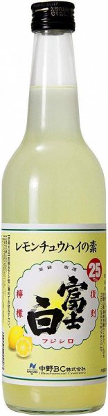 Ликер Nakano, Fujishiro Lemon Chuhai, 0.6 л