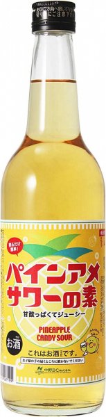Ликер Nakano, Fujishiro Pineapple Candy Sour, 0.6 л