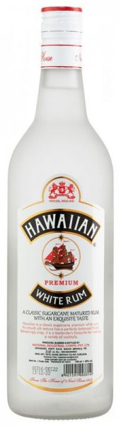 Ром National Industrial Corporation, Hawaiian Premium White, 0.75 л