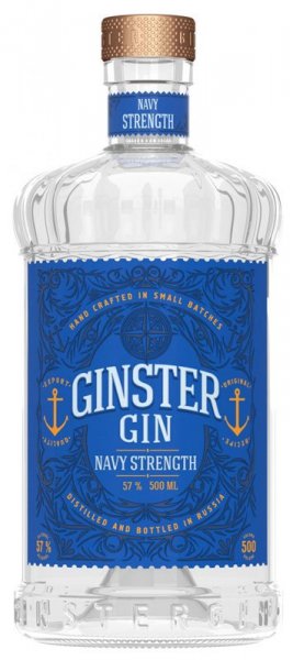 Джин "Ginster" Navy Strength, 0.5 л