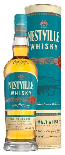 Виски "Nestville" Single Malt, gift tube, 0.7 л