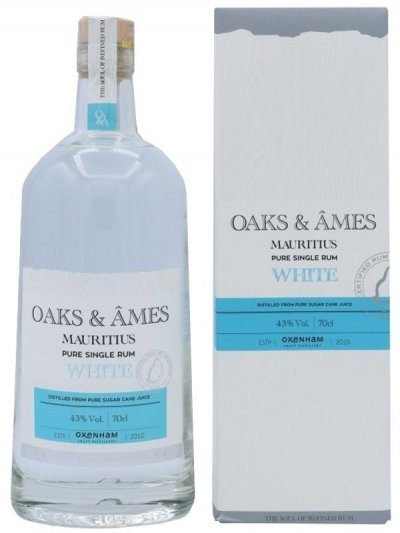 Ром "Oaks & Ames" Pure Single White, gift box, 0.7 л
