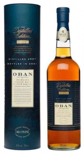 Виски Oban 2021 "Distillers Edition", in tube, 0.7 л