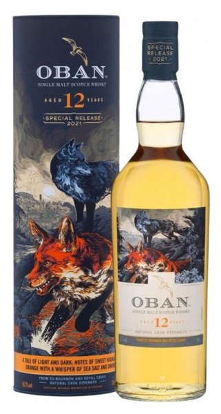 Виски "Oban" 12 Years Old, Special Release 2021, gift box, 0.7 л