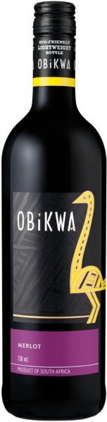 Вино Obikwa, Merlot, 2021