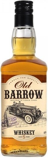 Виски "Old Barrow" 5 Years, 0.7 л