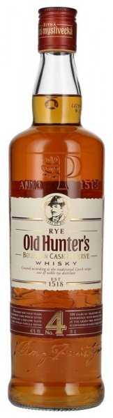 Виски "Old Hunter's" Bourbon Cask Reserve, 0.7 л