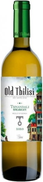 Вино "Старый Тбилиси" Цинандали, 2020