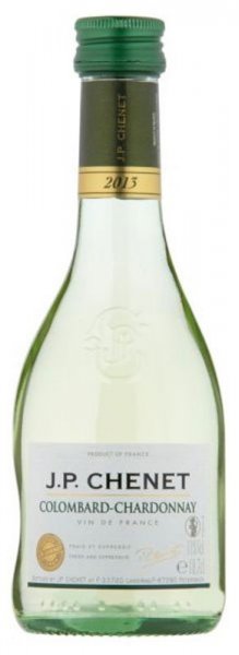 Вино J. P. Chenet, "Original" Colombard-Chardonnay, Vin de France, 2020, 187 мл