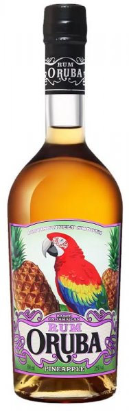 Ром KVKZ, "Oruba" Pineapple based on Jamaican Rum, 0.5 л