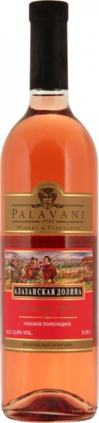 Вино Palavani, "Alazani Valley" Rose