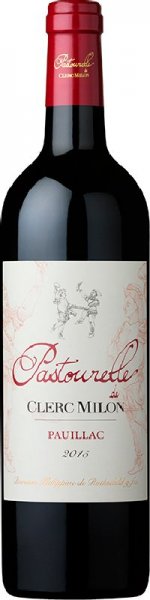 Вино "Pastourelle de Clerc Milon", Pauillac AOC, 2015