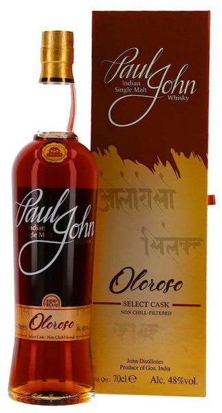 Виски "Paul John" Oloroso Select Cask, gift box, 0.7 л
