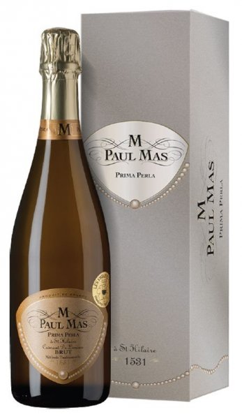 Игристое вино Paul Mas, "Prima Perla" Cremant de Limoux Brut AOP, gift box
