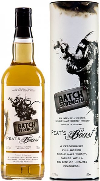 Виски Peat's Beast, Single Malt Batch Strength, in tube, 0.7 л