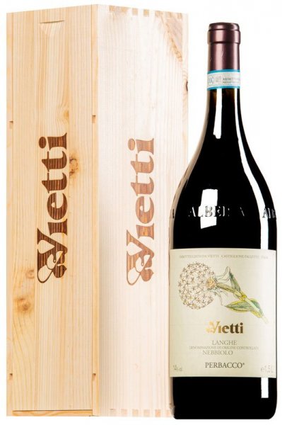 Вино Vietti, Nebbiolo "Perbacco" DOC, 2020, wooden box, 1.5 л