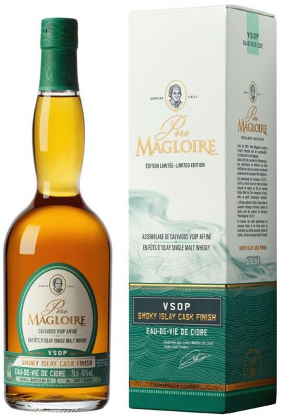 Кальвадос Pere Magloire VSOP Smoky Islay Cask Finish, gift box, 0.7 л