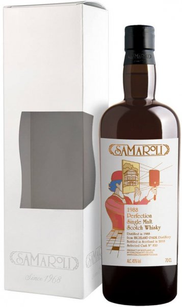 Виски Samaroli, "Perfection", 1988, gift box, 0.7 л
