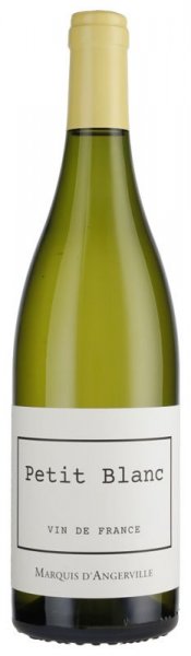Вино Domaine Marquis d'Angerville, Petit Blanc VdF, 2020