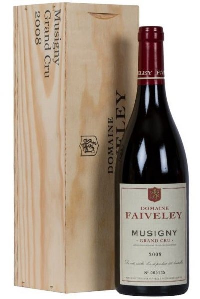 Вино Faiveley, Musigny Grand Cru AOC, 2016, wooden box