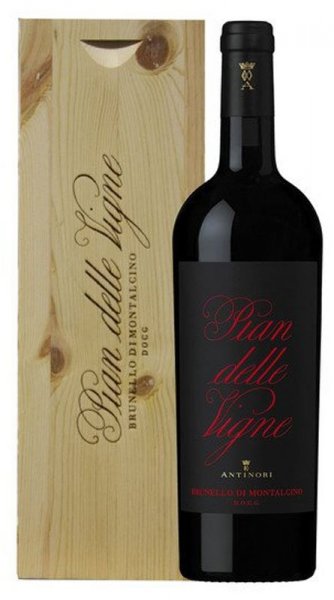 Вино "Pian delle Vigne" Brunello di Montalcino DOCG, 2018, wooden box, 3 л